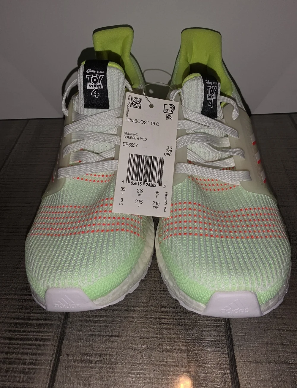 NWT adidas Kids Toy Story 2019 4x adidas UltraBoost 19 'Buzz Lightyear'